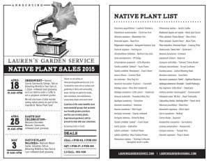 Native Plant Sale Columbia, MD