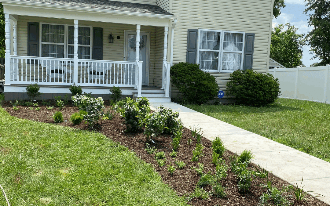 Native Plant Install for New Front Porch in Catonsville, MD