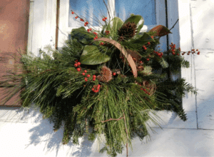 Holiday Greens Centerpiece Arranging Class at Cultivate Garden and Goods