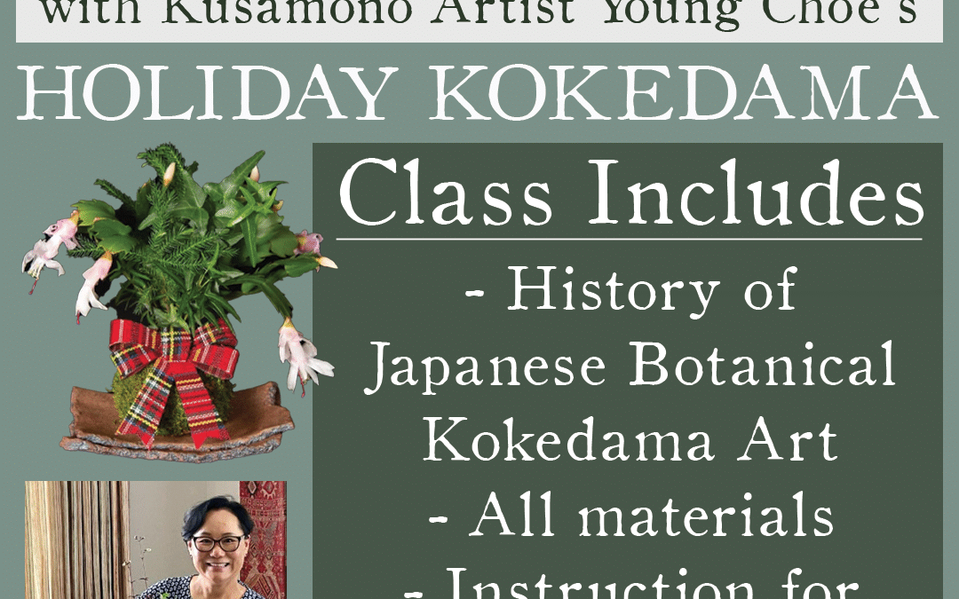 Sign Up for Holiday Kokedama
