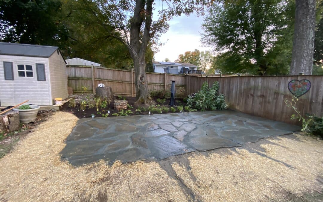 A Native Garden & Patio in Reisterstown, MD