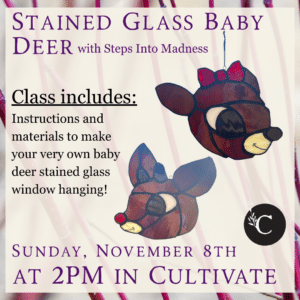 Stained Glass Baby Deer 11.8 (2PM) Stained Glass Baby Deer 11.8 (2PM)