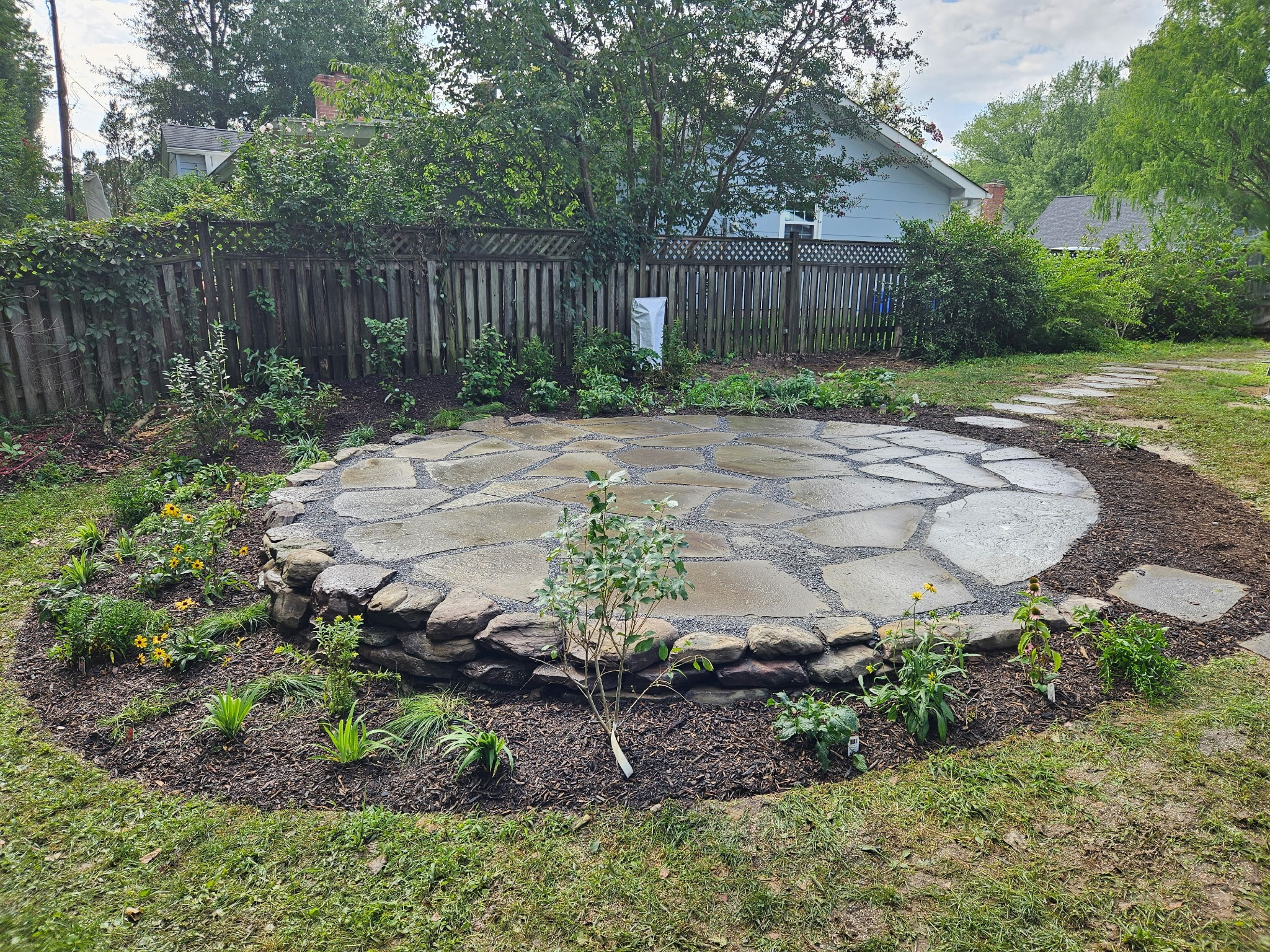 Natural Stone and Native Plants Natural Stone and Native Plants